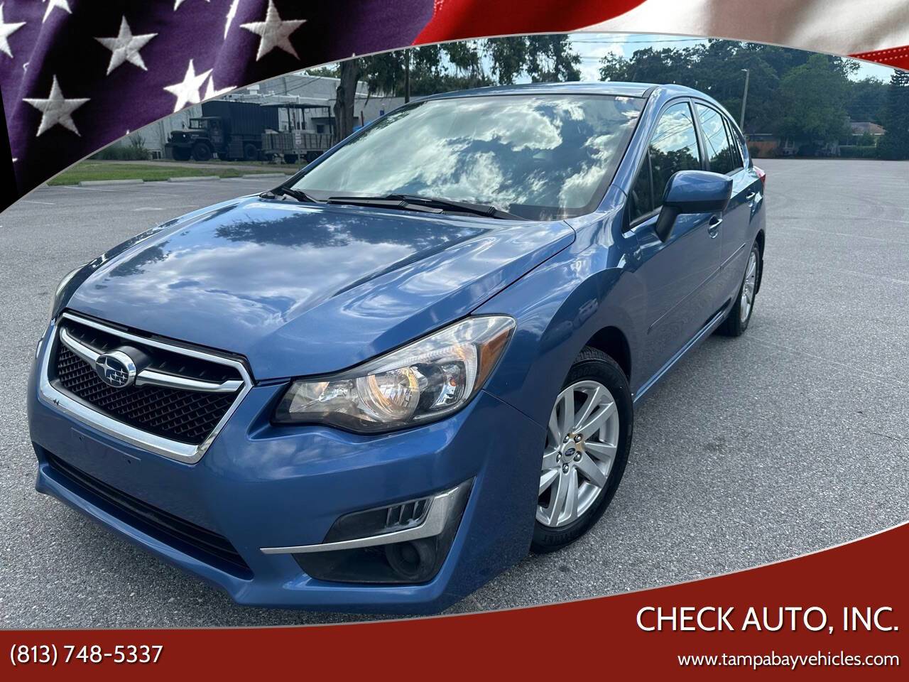 2015 Subaru Impreza 2.0i Premium — Wagon — 168,030 mi — Tampa, FL