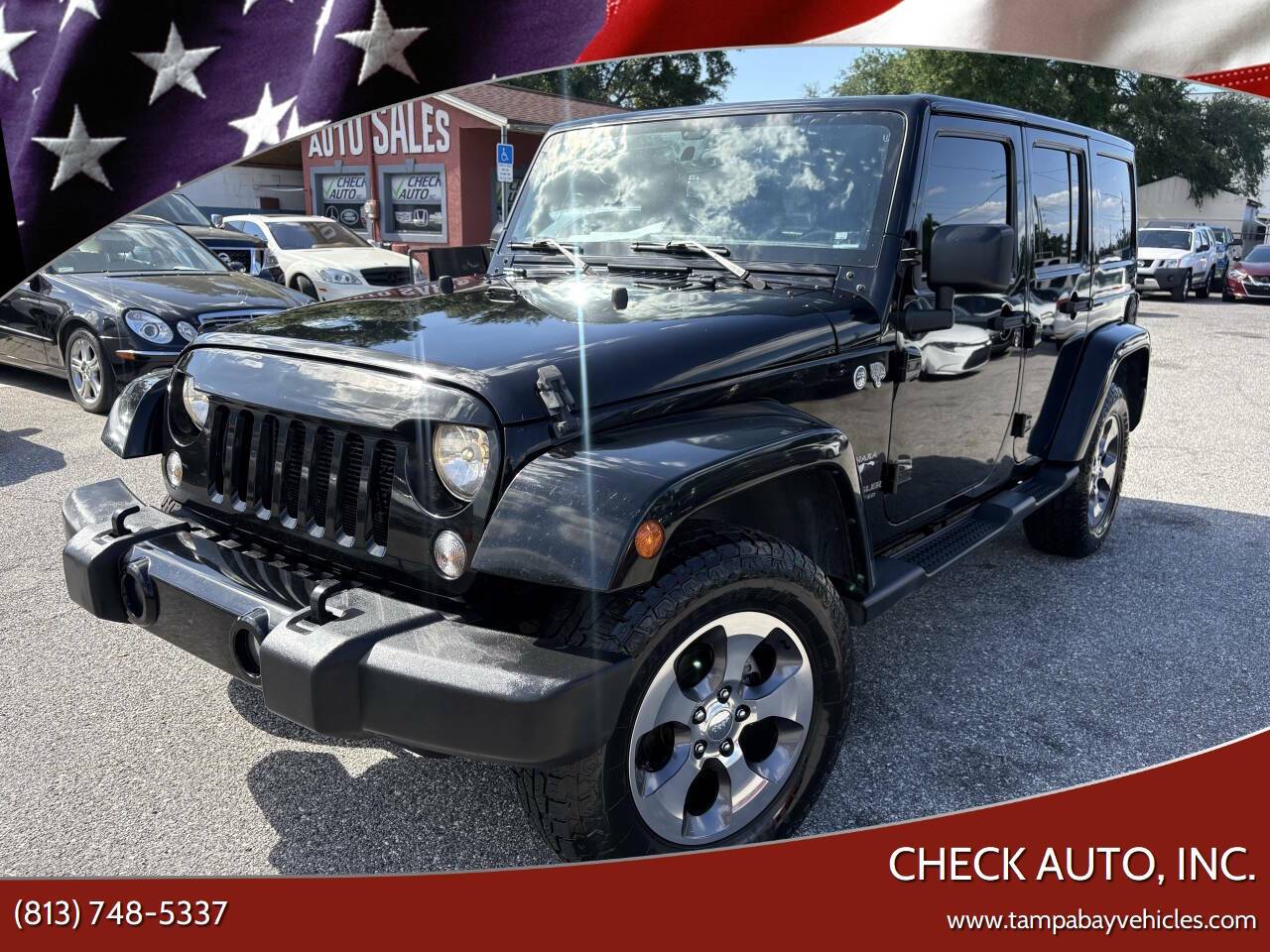 2016 Jeep Wrangler Sahara — SUV — 196,489 mi — Tampa, FL