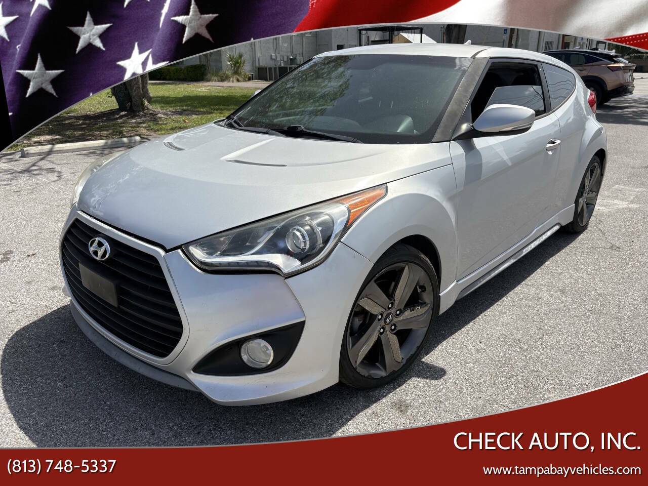 2014 Hyundai Veloster Turbo — Hatchback — 93,465 mi — Tampa, FL