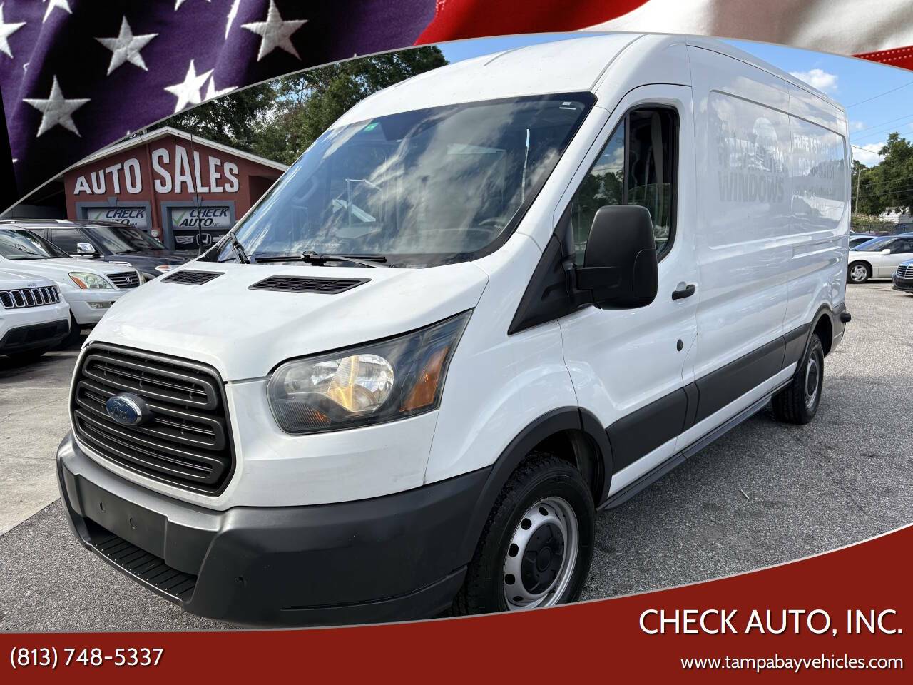 2017 Ford Transit Cargo Van T-250 — Cargo Van — 200,000 mi — Tampa, FL
