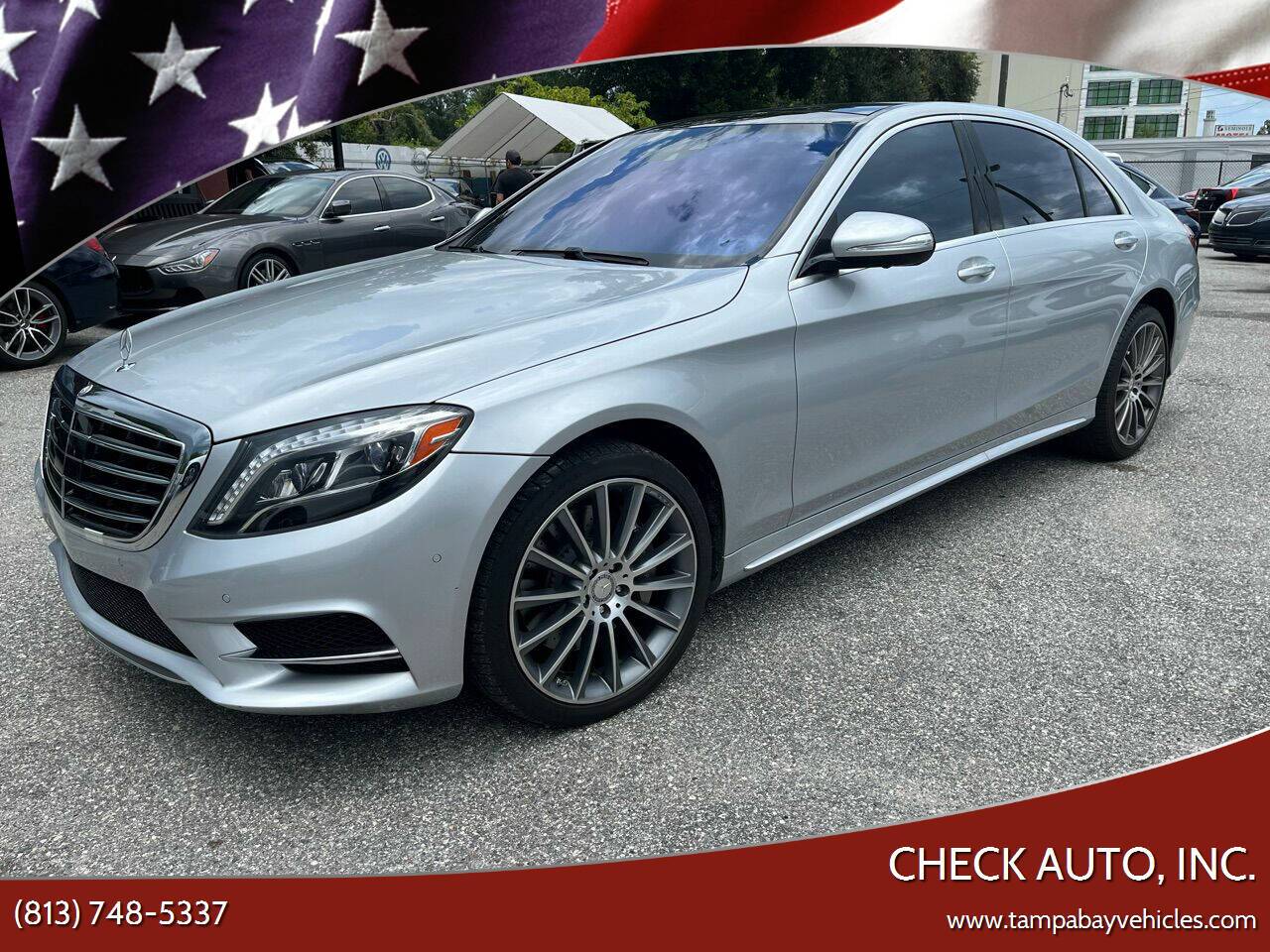2015 Mercedes-Benz S-Class S 550 — Sedan — 61,909 mi — Tampa, FL