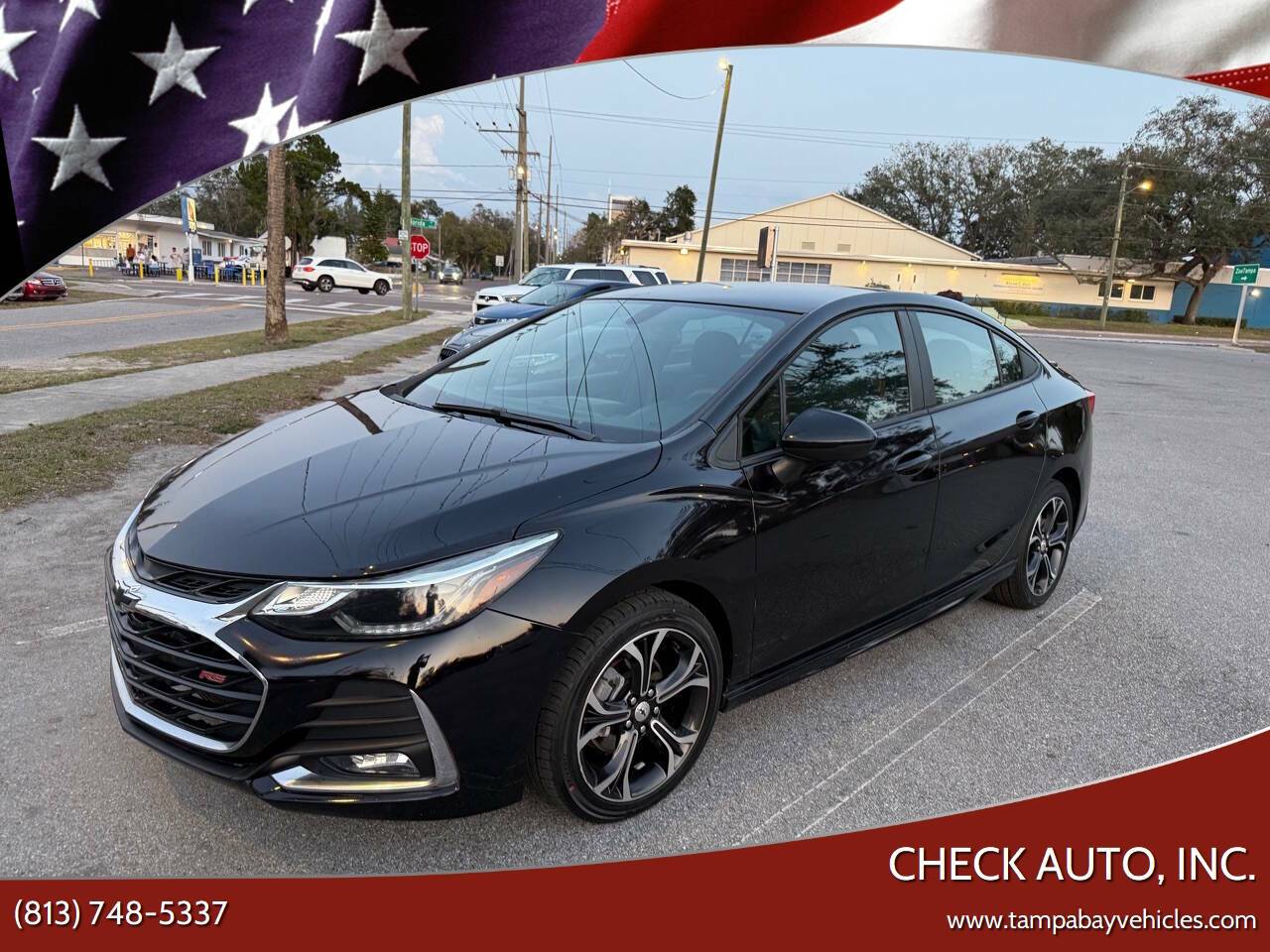 2019 Chevrolet Cruze LT — Sedan — 115,879 mi — Tampa, FL