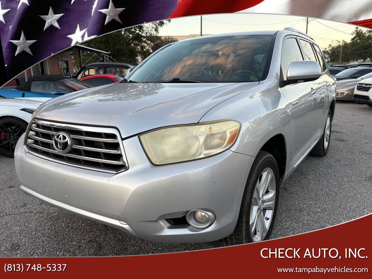 2008 Toyota Highlander Limited — SUV — 160,567 mi — Tampa, FL
