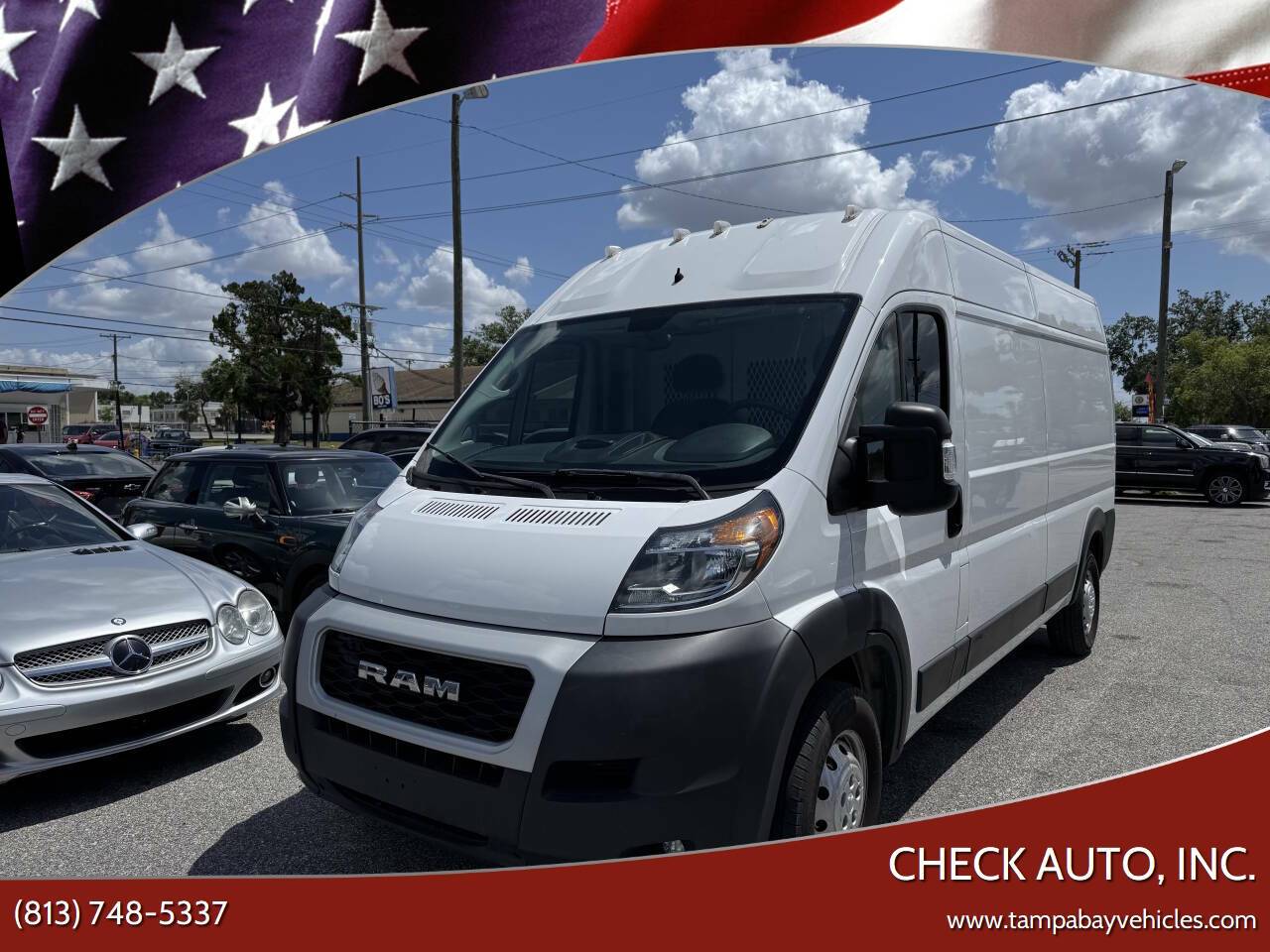 2021 Ram ProMaster Cargo Van 2500 — Cargo Van — 115,000 mi — Tampa, FL