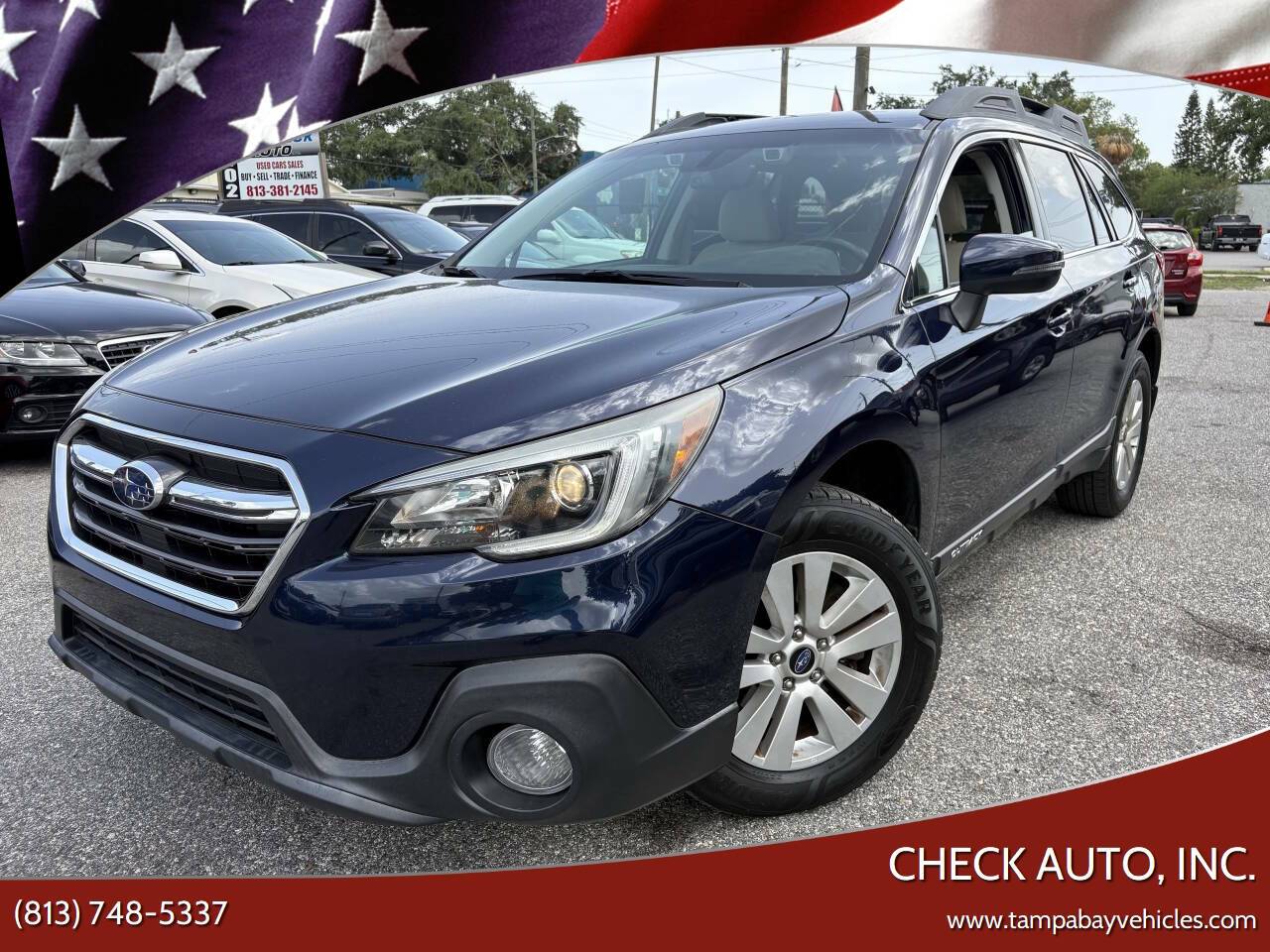 2018 Subaru Outback 2.5i Premium — SUV — 120,000 mi — Tampa, FL