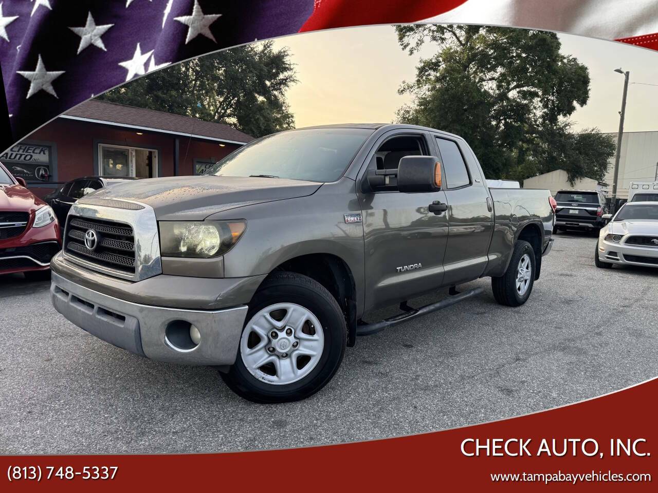 2008 Toyota Tundra SR5 — Pickup Truck — 200,000 mi — Tampa, FL
