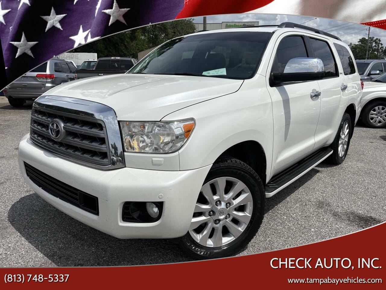 2011 Toyota Sequoia Platinum — SUV — 200,000 mi — Tampa, FL