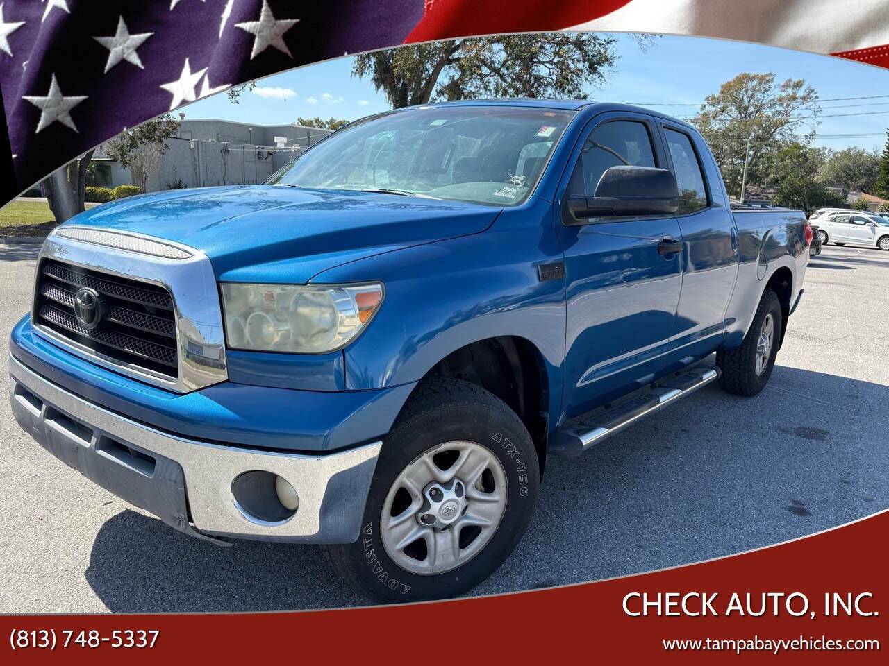 2008 Toyota Tundra SR5 — Pickup Truck — 200,000 mi — Tampa, FL