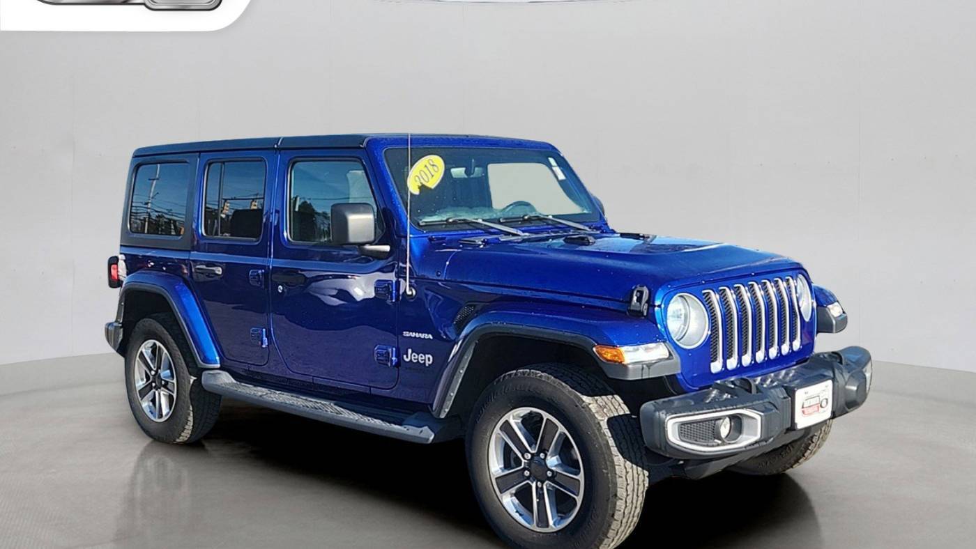 2018 Jeep Wrangler Sahara — SUV — 76,151 mi — North Dartmouth, MA