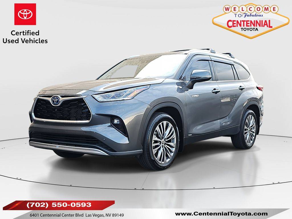 2021 Toyota Highlander Hybrid Platinum — SUV — 35,892 mi — Las Vegas, NV
