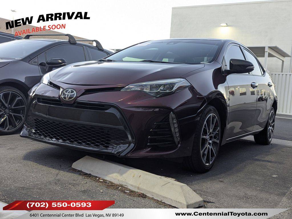2017 Toyota Corolla SE — Sedan — 72,222 mi — Las Vegas, NV