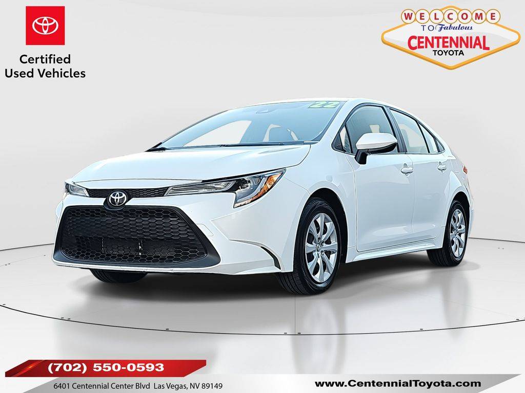 2022 Toyota Corolla LE — Sedan — 38,391 mi — Las Vegas, NV