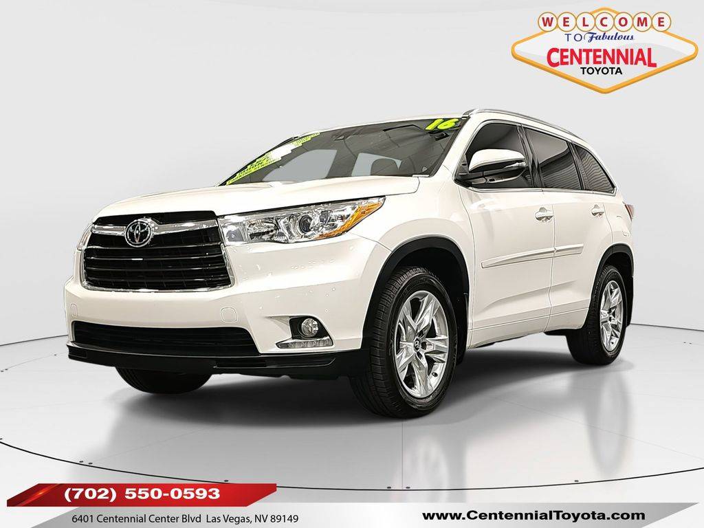 2016 Toyota Highlander Limited — SUV — 93,133 mi — Las Vegas, NV