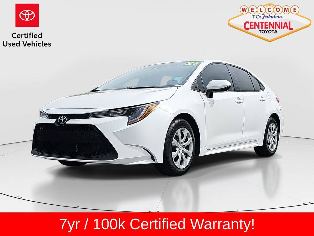 2021 Toyota Corolla LE — Sedan — 61,524 mi — Las Vegas, NV