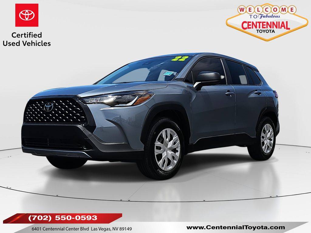 2022 Toyota Corolla Cross L — SUV — 3,183 mi — Las Vegas, NV