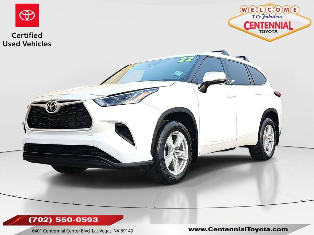 2022 Toyota Highlander L — SUV — 47,434 mi — Las Vegas, NV