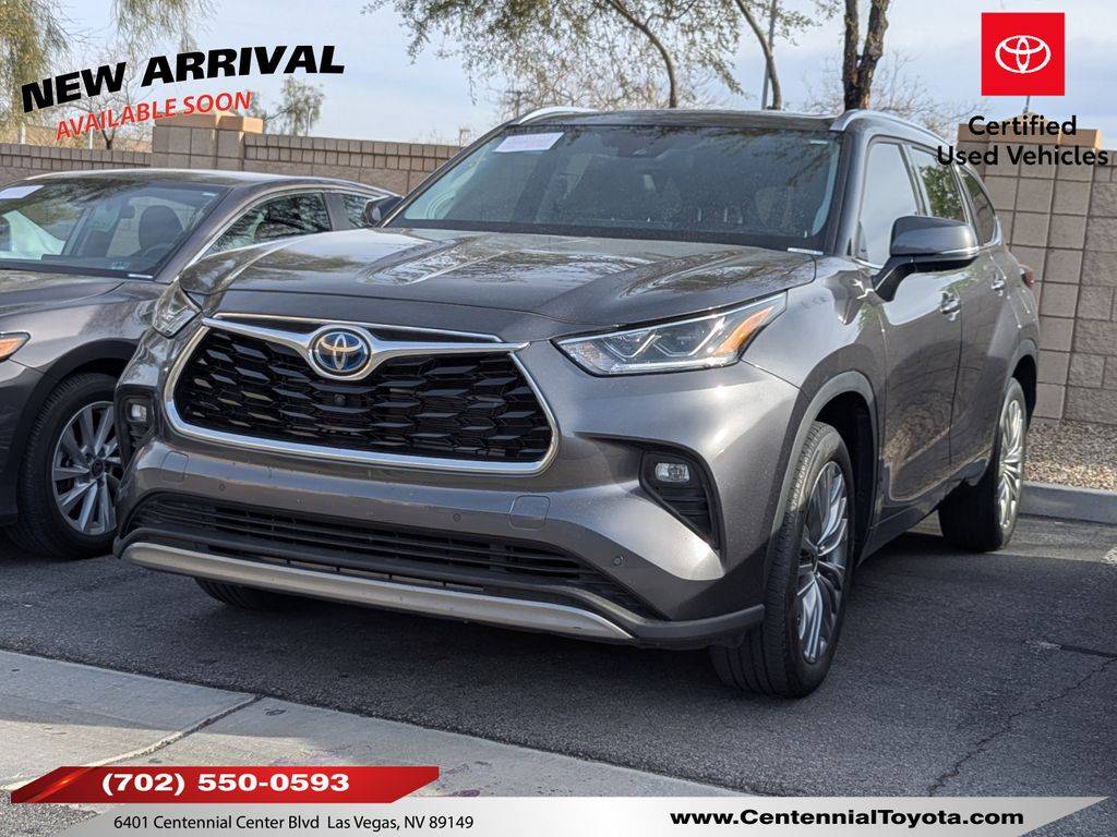 2022 Toyota Highlander Hybrid Platinum — SUV — 39,555 mi — Las Vegas, NV