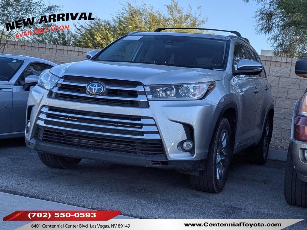 2019 Toyota Highlander Hybrid Limited Platinum — SUV — 102,289 mi — Las Vegas, NV
