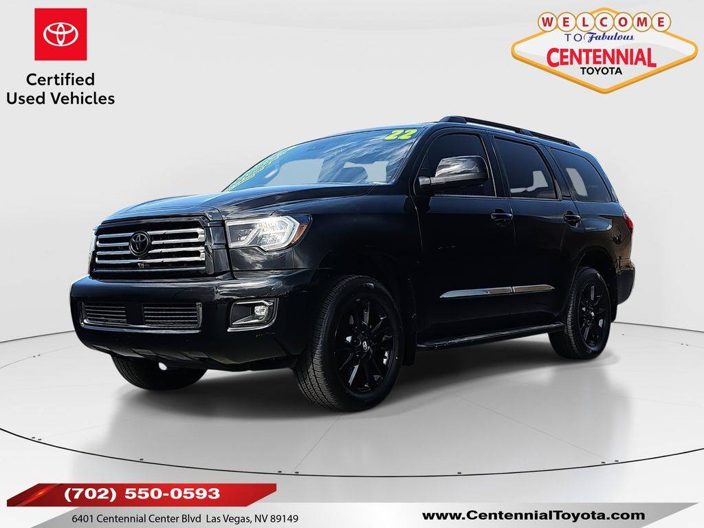 2022 Toyota Sequoia Nightshade — SUV — 22,020 mi — Las Vegas, NV