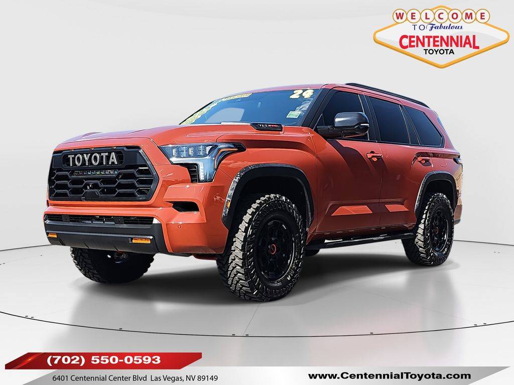 2024 Toyota Sequoia TRD Pro — SUV — 24,658 mi — Las Vegas, NV