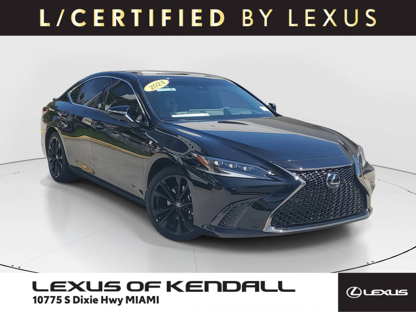2024 Lexus ES ES 350 F SPORT — Sedan — 6,552 mi — Miami, FL