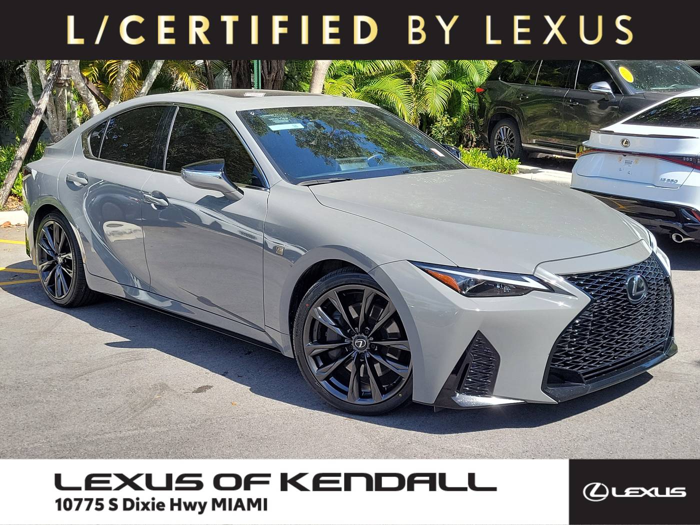 2025 Lexus IS IS 350 F SPORT Design — Sedan — 22,509 mi — Miami, FL