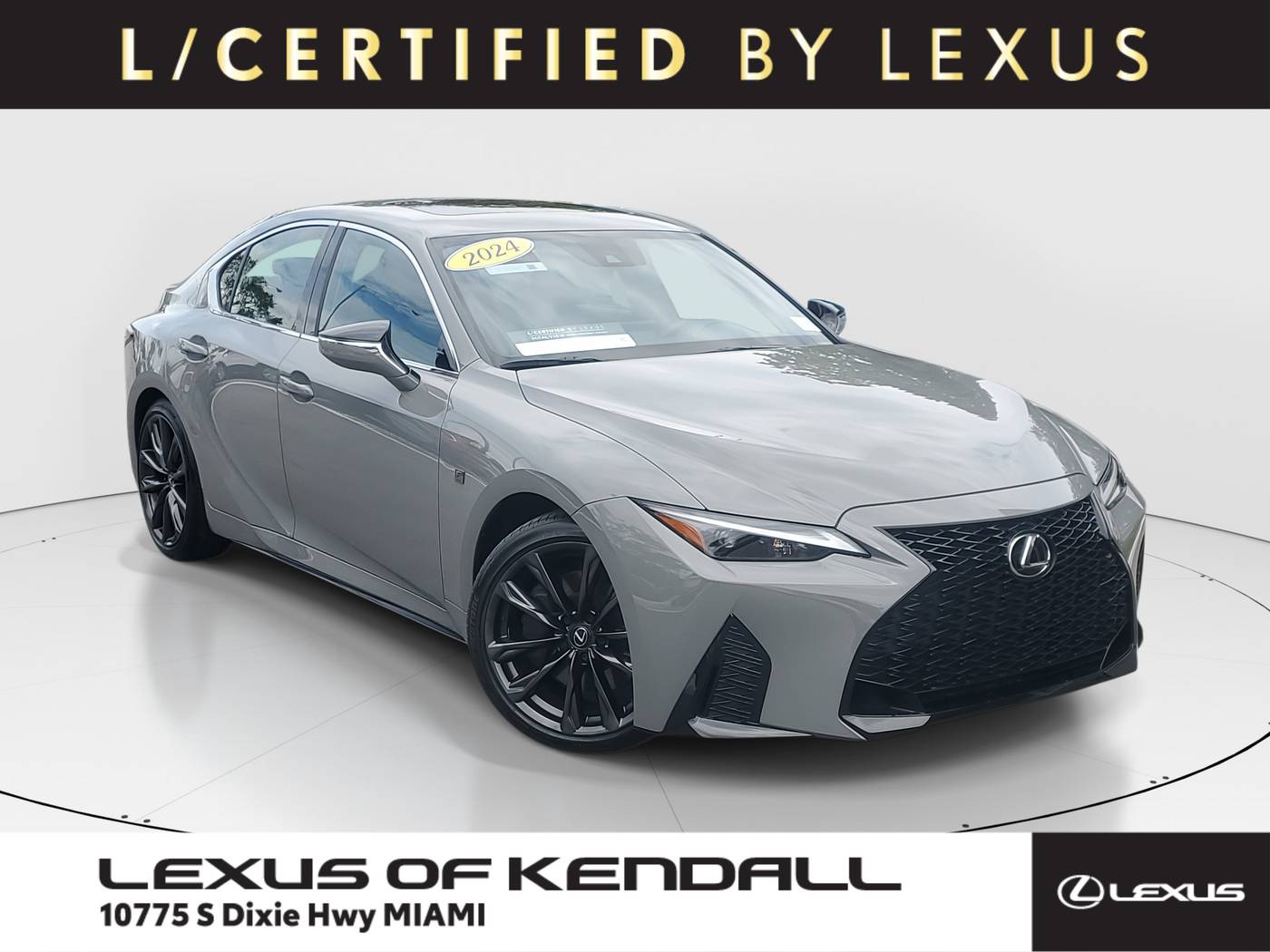 2024 Lexus IS IS 350 F SPORT — Sedan — 6,526 mi — Miami, FL