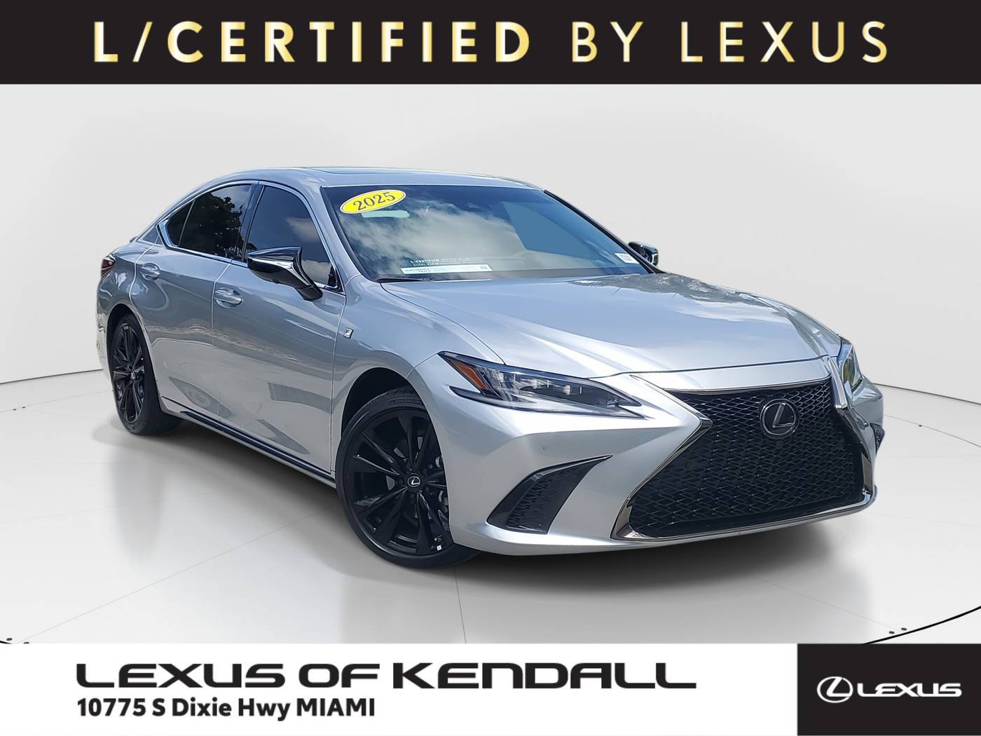 2025 Lexus ES ES 350 F SPORT — Sedan — 4,843 mi — Miami, FL