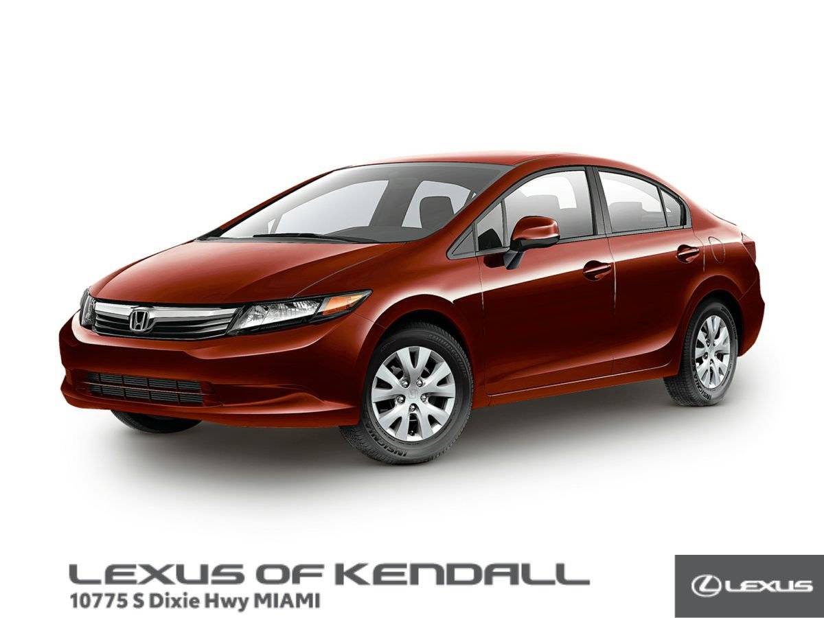 2012 Honda Civic LX — Sedan — 109,826 mi — Miami, FL