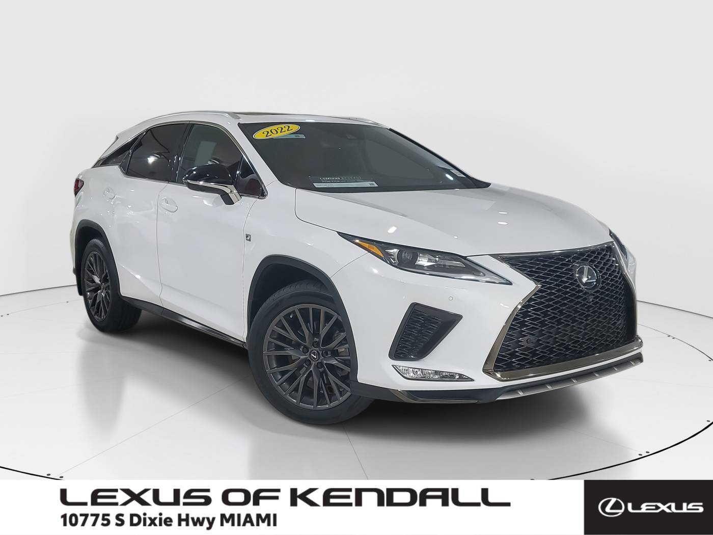 2022 Lexus RX RX 350 F Sport — SUV — 10,973 mi — Miami, FL