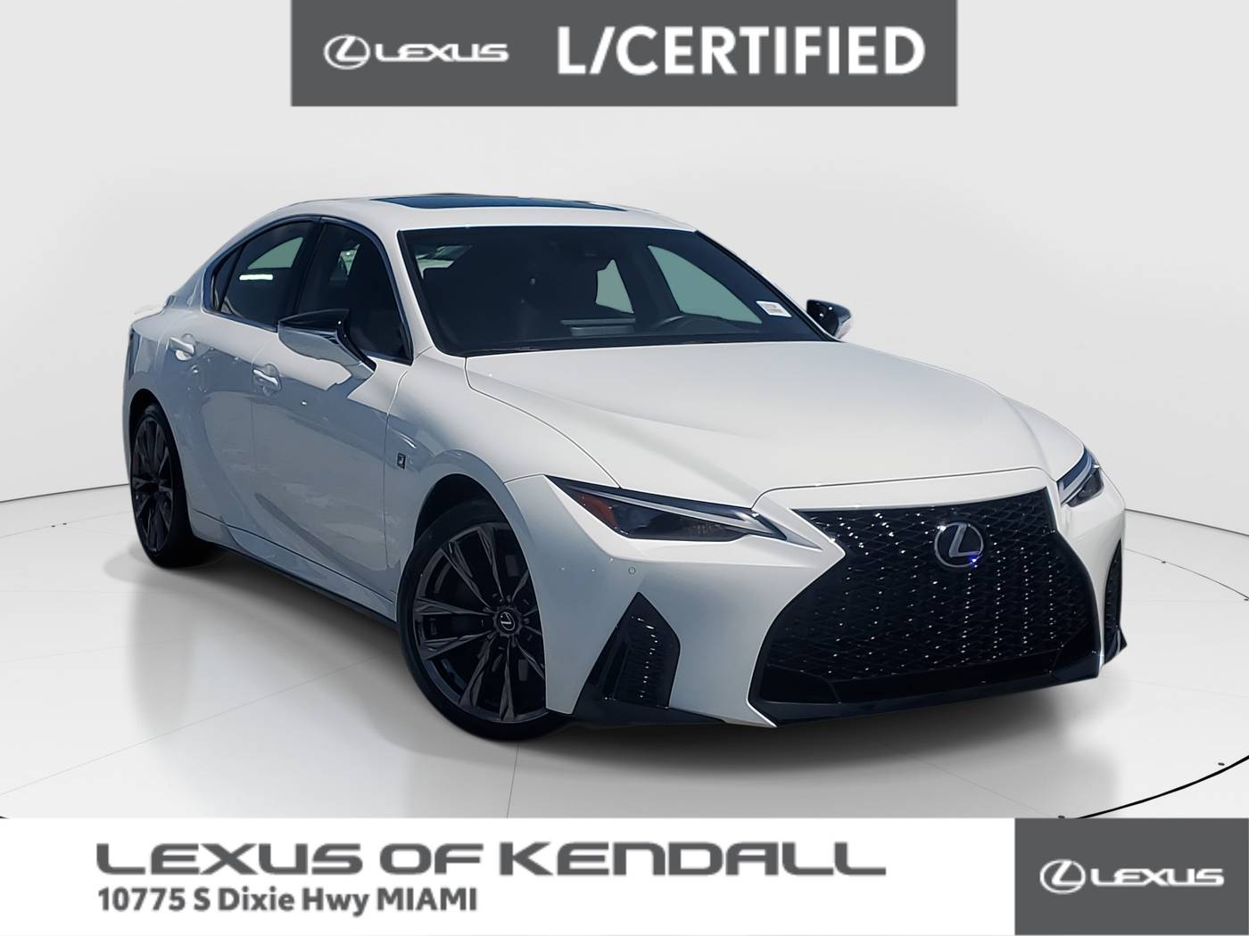 2024 Lexus IS IS 350 F SPORT — Sedan — 2,197 mi — Miami, FL