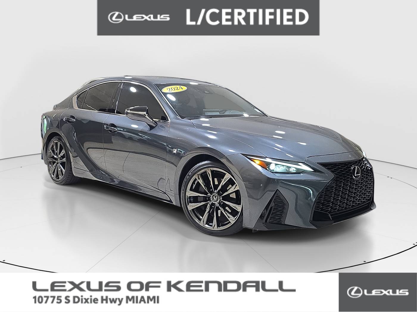 2024 Lexus IS IS 350 F SPORT — Sedan — 8,033 mi — Miami, FL