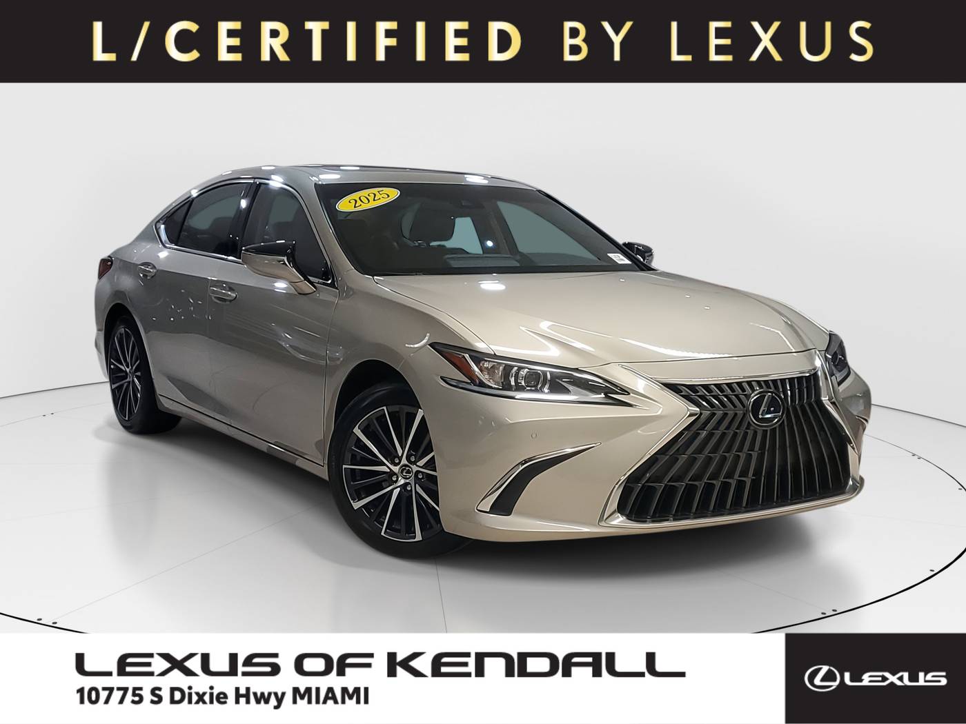 2025 Lexus ES ES 350 — Sedan — 8,524 mi — Miami, FL