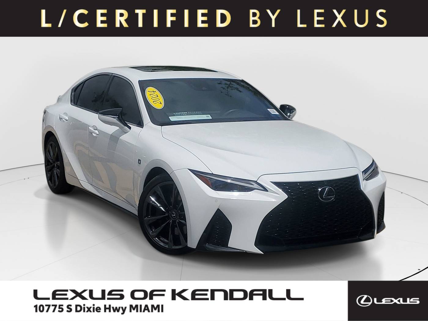 2024 Lexus IS IS 350 F SPORT — Sedan — 24,389 mi — Miami, FL