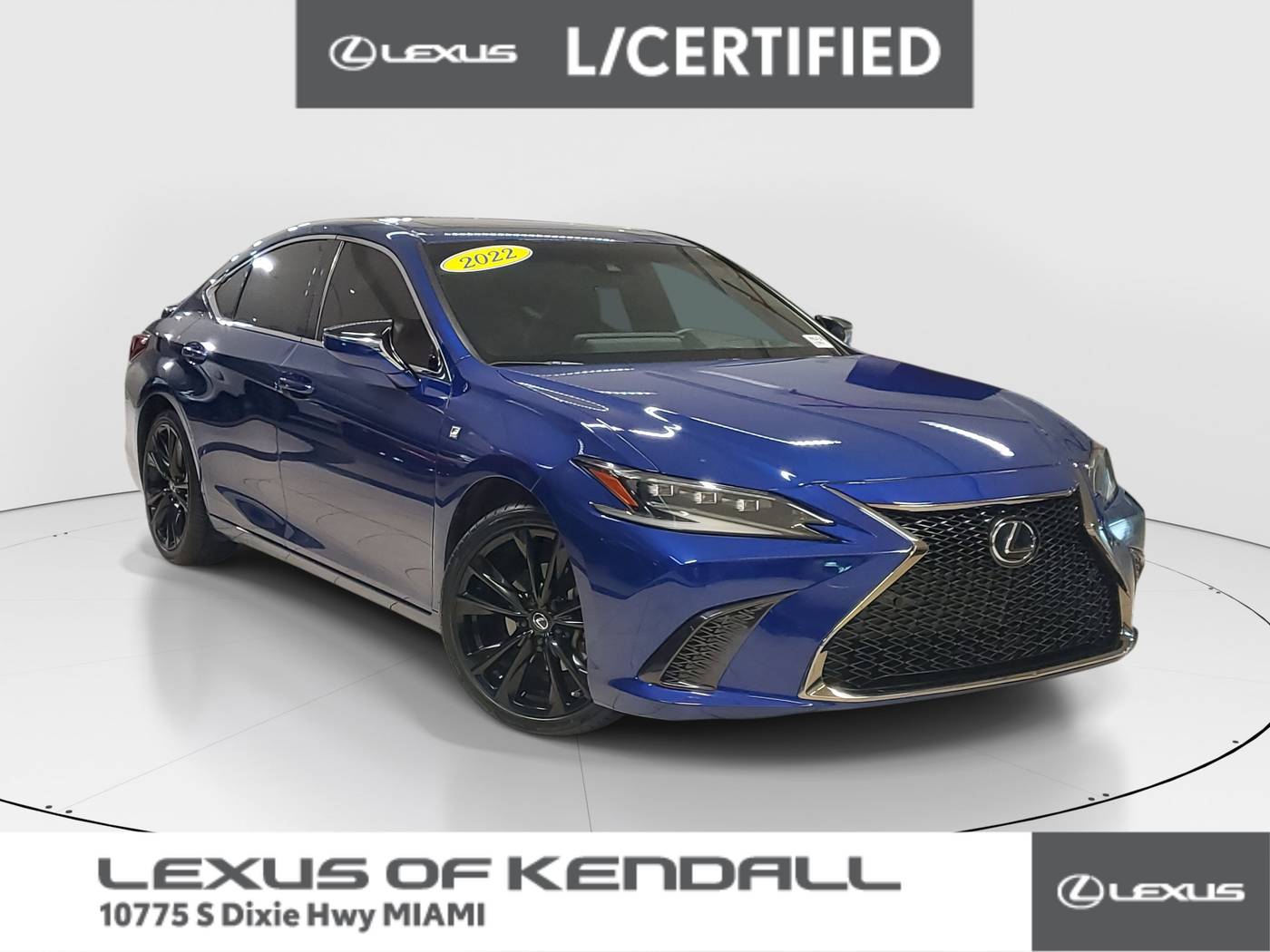 2022 Lexus ES ES 350 F SPORT — Sedan — 15,392 mi — Miami, FL