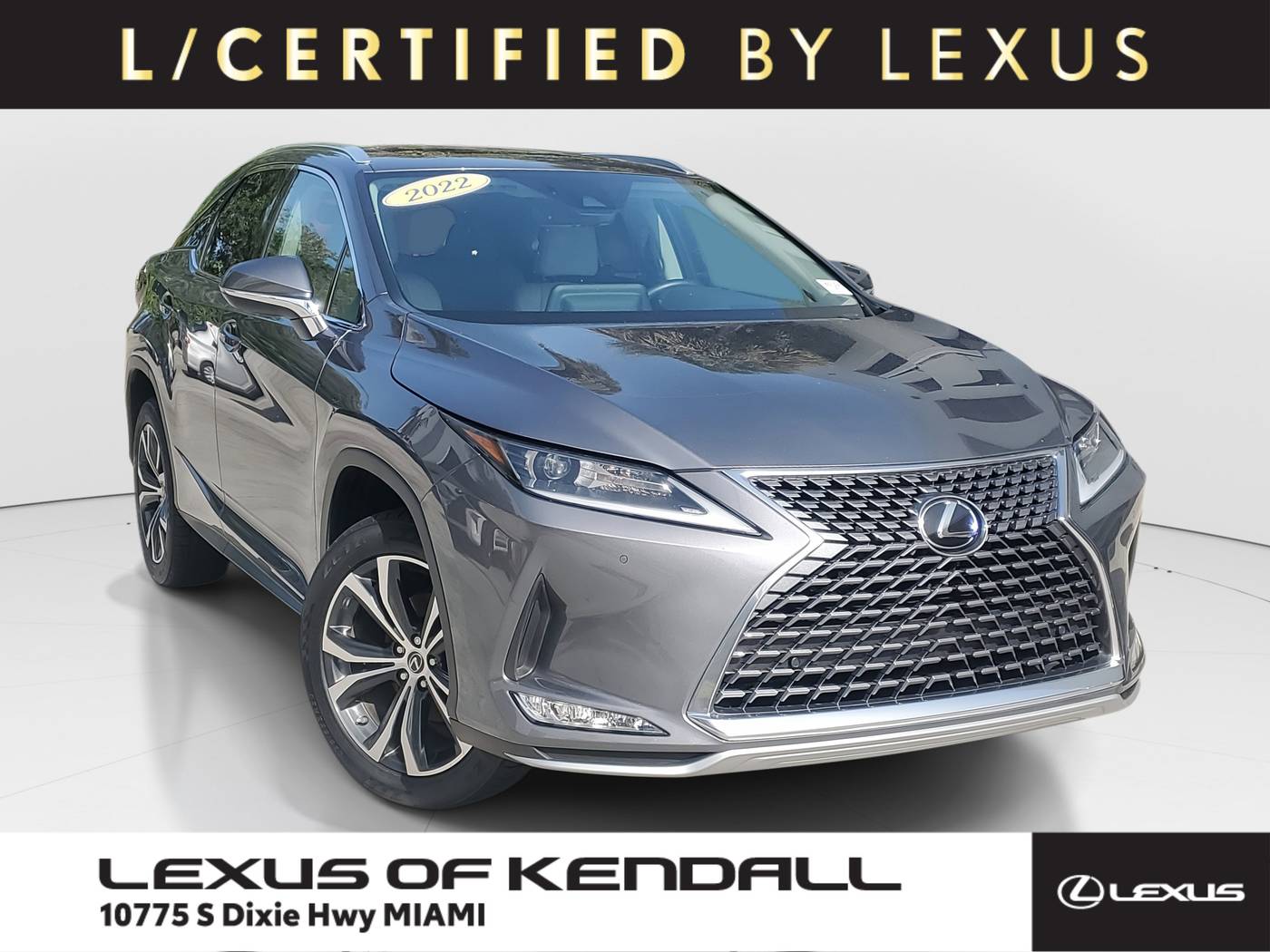 2022 Lexus RX RX 350 — SUV — 23,435 mi — Miami, FL