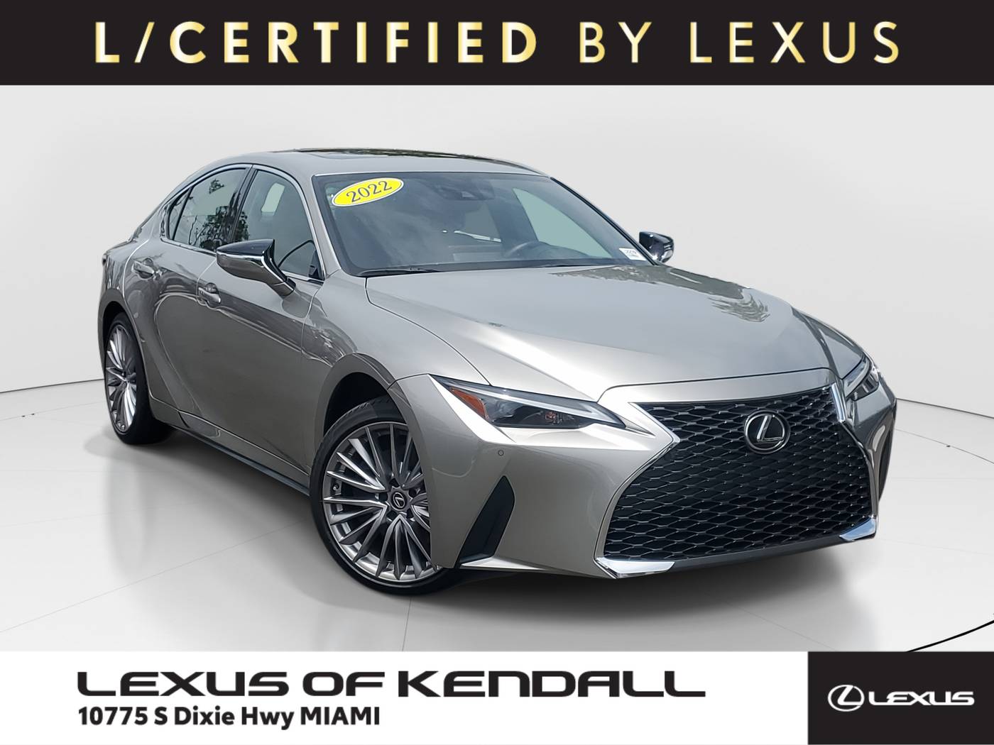 2022 Lexus IS IS 300 — Sedan — 9,878 mi — Miami, FL