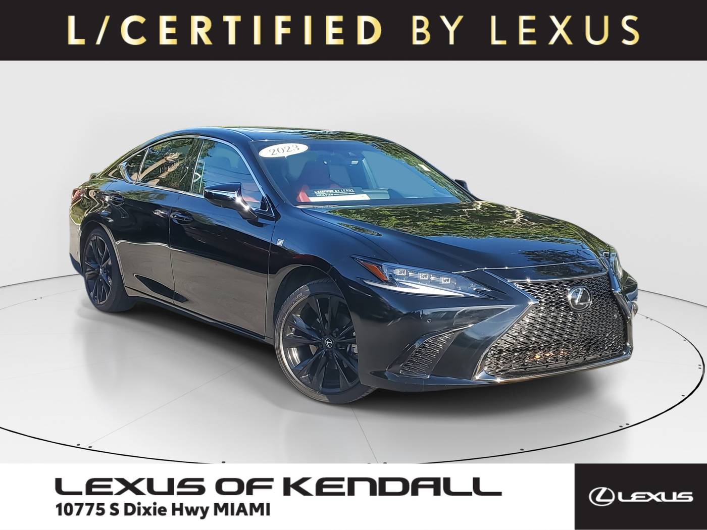 2023 Lexus ES ES 350 F SPORT — Sedan — 11,020 mi — Miami, FL