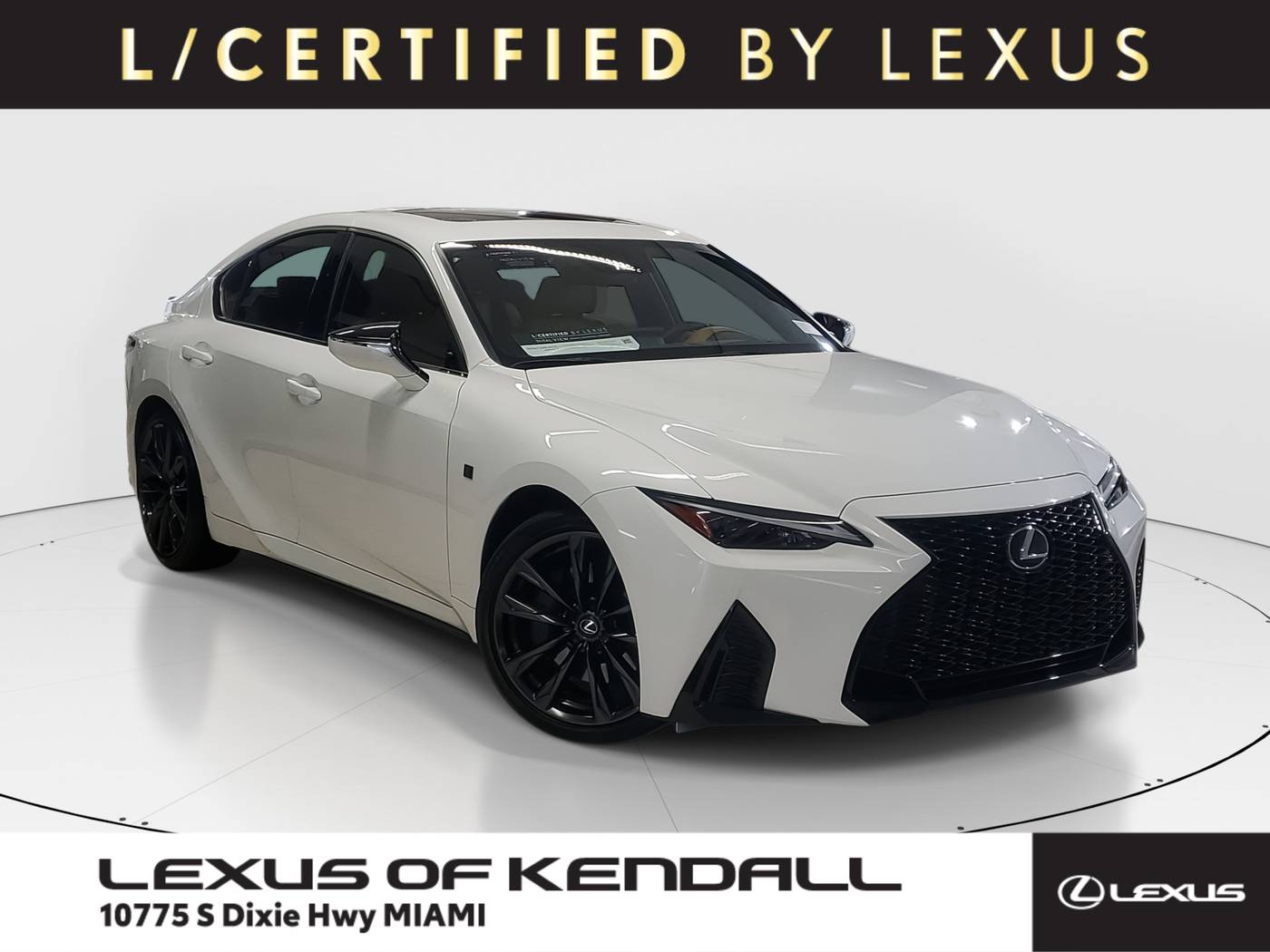 2024 Lexus IS IS 350 F SPORT — Sedan — 6,558 mi — Miami, FL