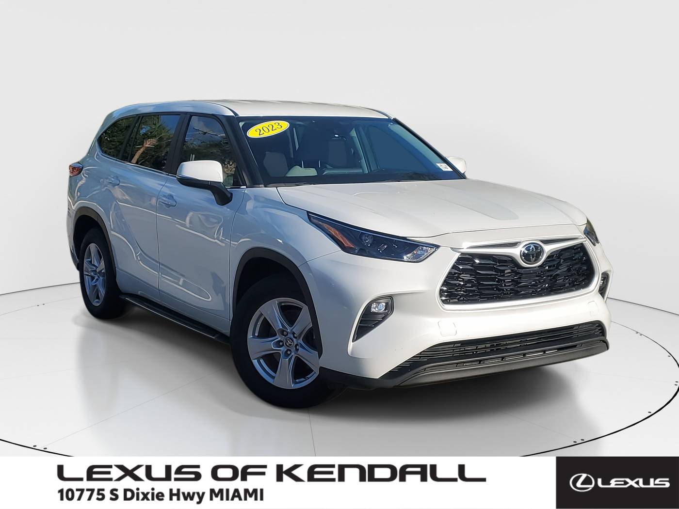 2023 Toyota Highlander LE — SUV — 35,126 mi — Miami, FL