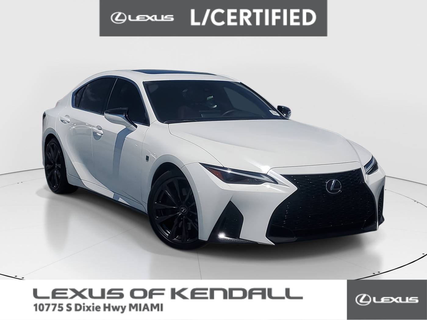 2024 Lexus IS IS 350 F SPORT — Sedan — 12,195 mi — Miami, FL