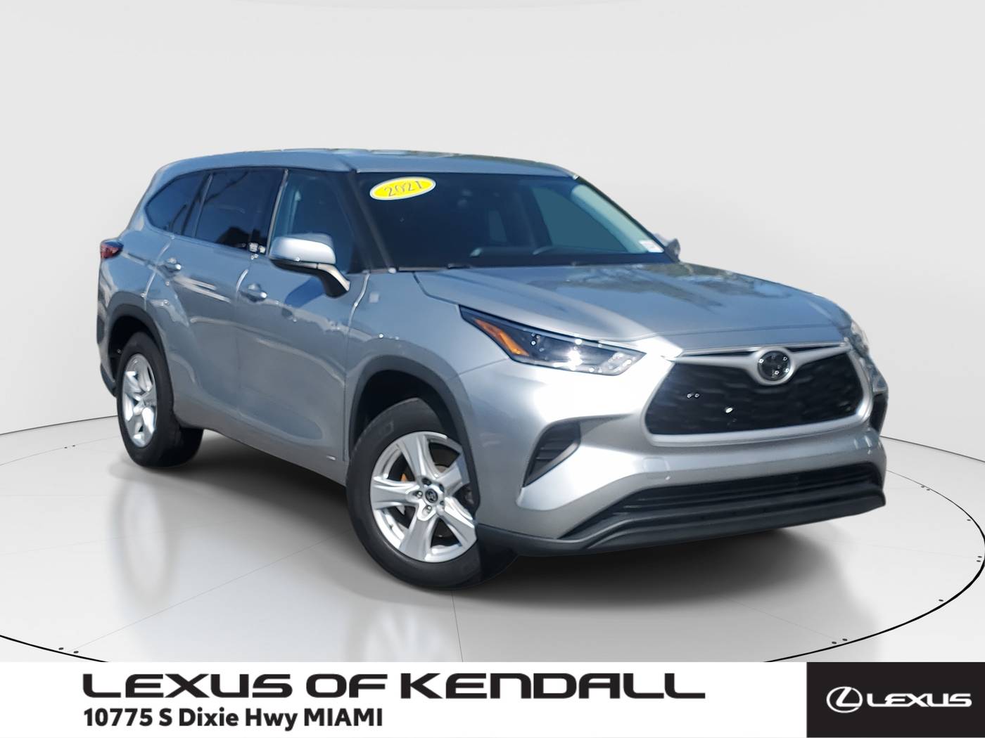 2021 Toyota Highlander L — SUV — 55,755 mi — Miami, FL