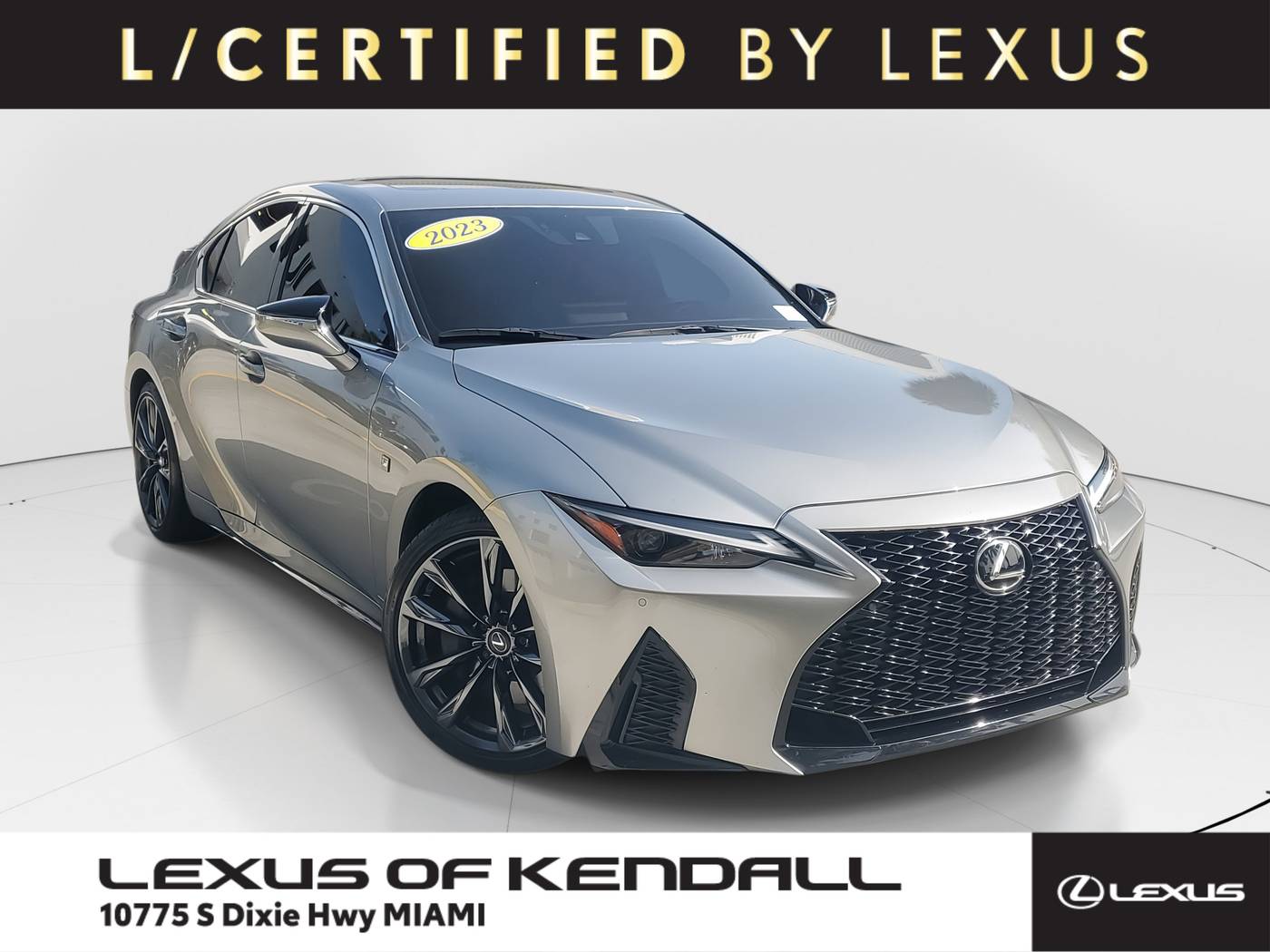 2023 Lexus IS IS 350 F SPORT — Sedan — 21,105 mi — Miami, FL