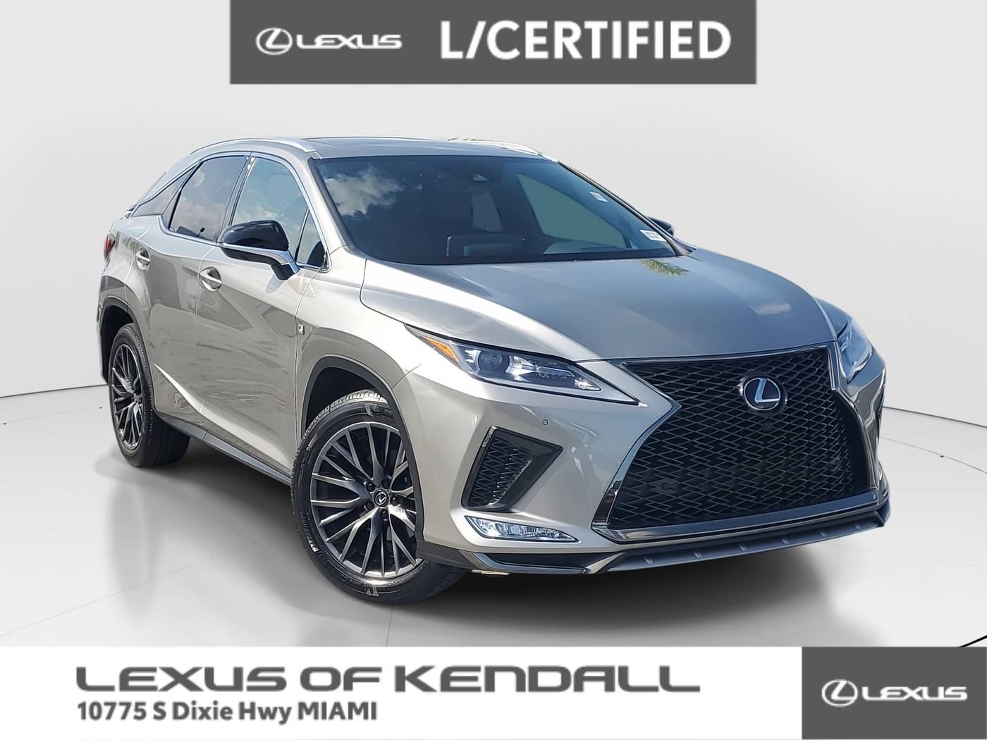 2022 Lexus RX RX 350 F Sport — SUV — 18,750 mi — Miami, FL