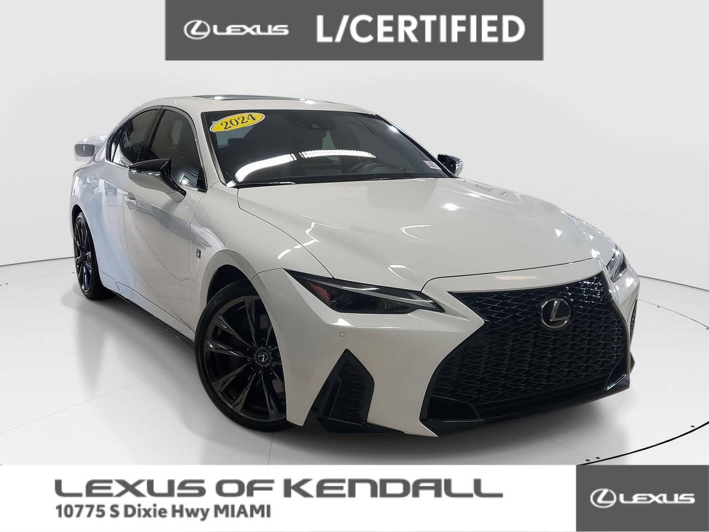2024 Lexus IS IS 350 F SPORT — Sedan — 11,524 mi — Miami, FL