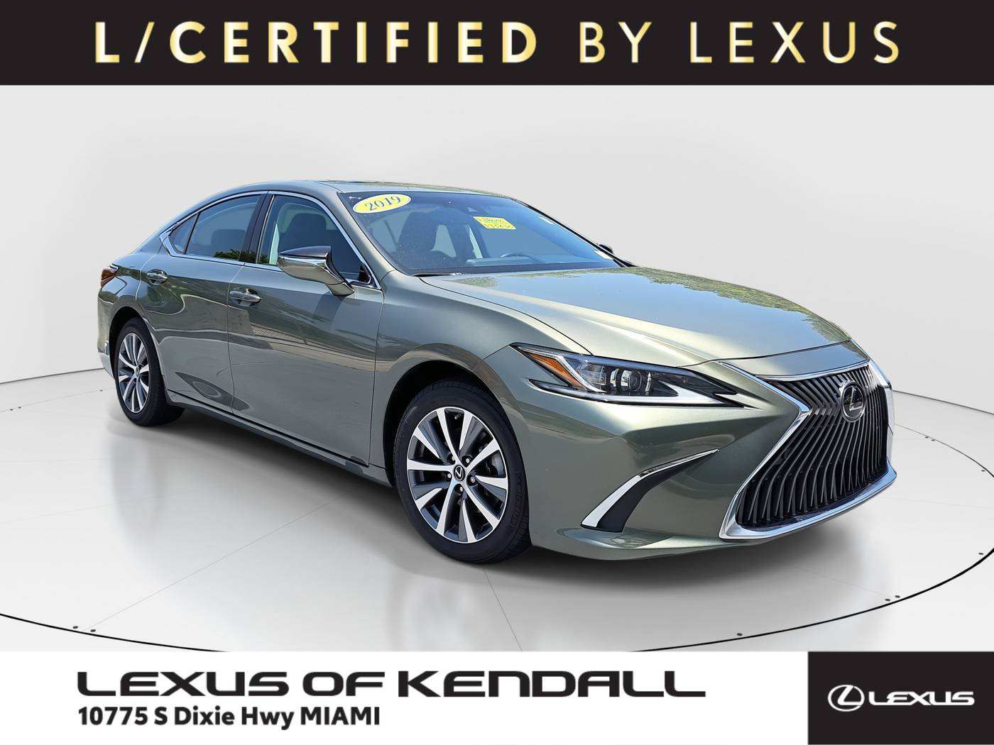 2019 Lexus ES ES 350 — Sedan — 14,602 mi — Miami, FL