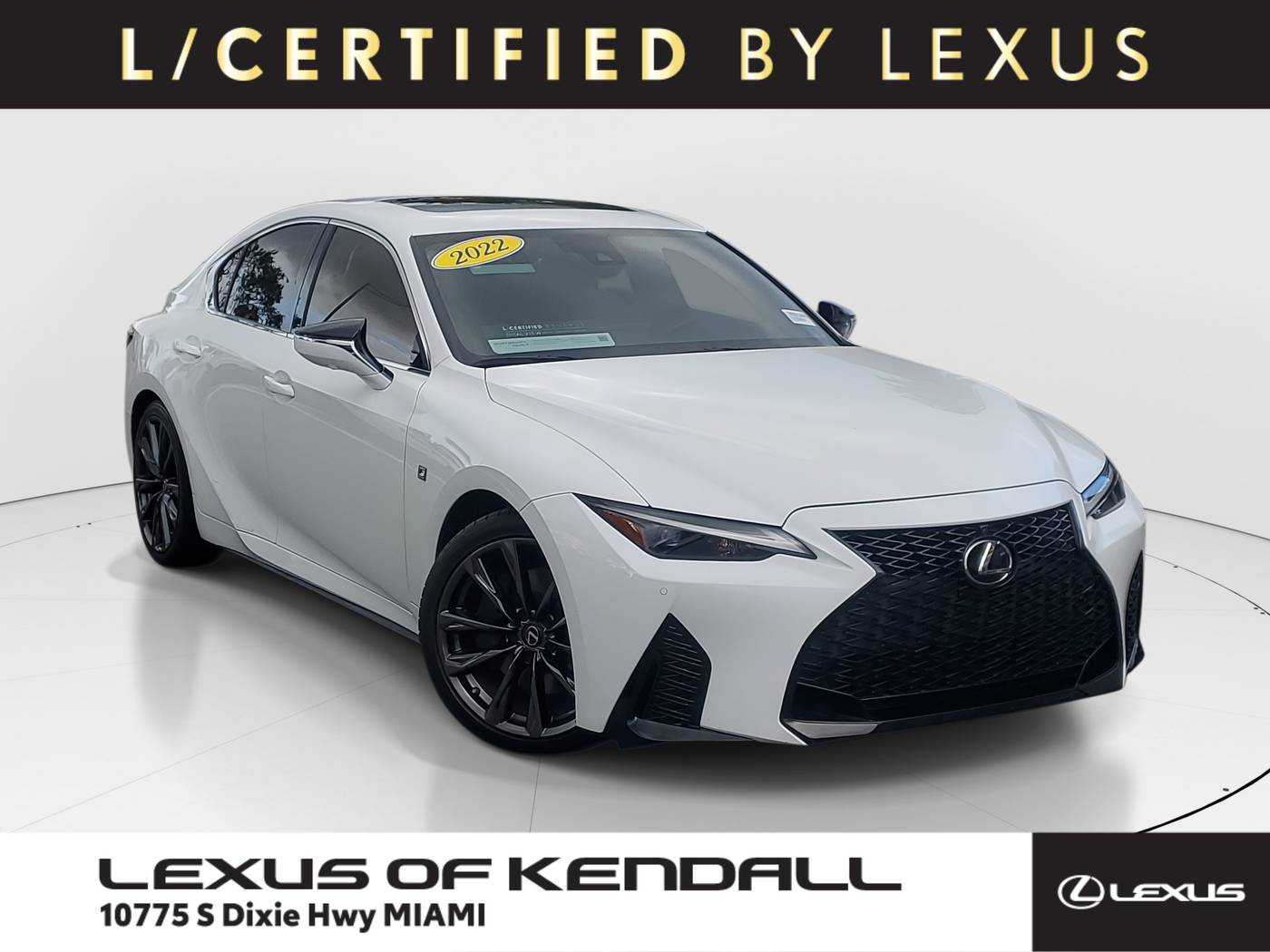 2022 Lexus IS IS 350 F SPORT — Sedan — 51,759 mi — Miami, FL