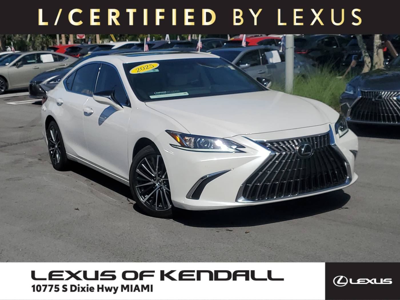 2025 Lexus ES ES 350 — Sedan — 6,023 mi — Miami, FL