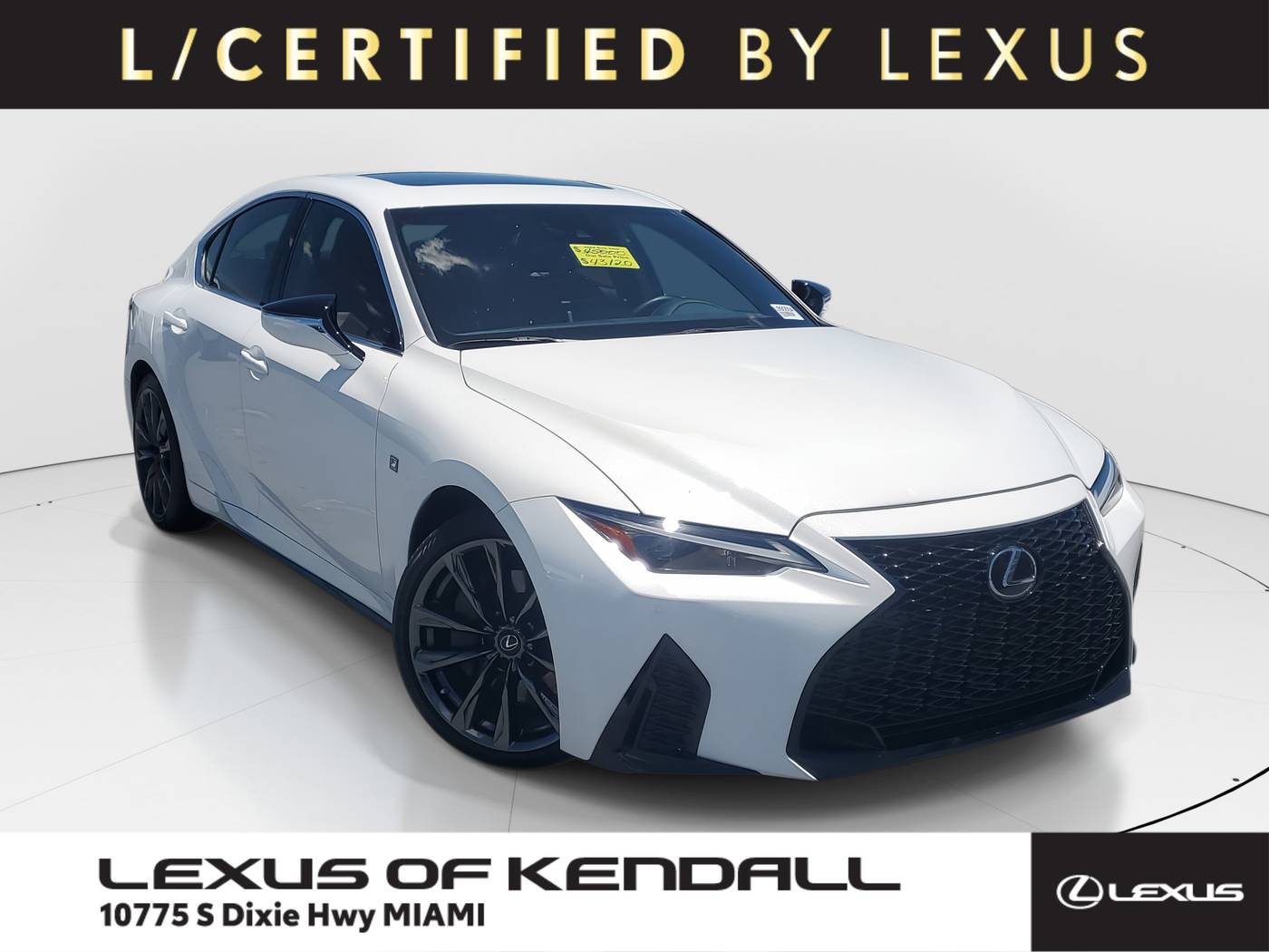 2022 Lexus IS IS 350 F SPORT — Sedan — 31,435 mi — Miami, FL