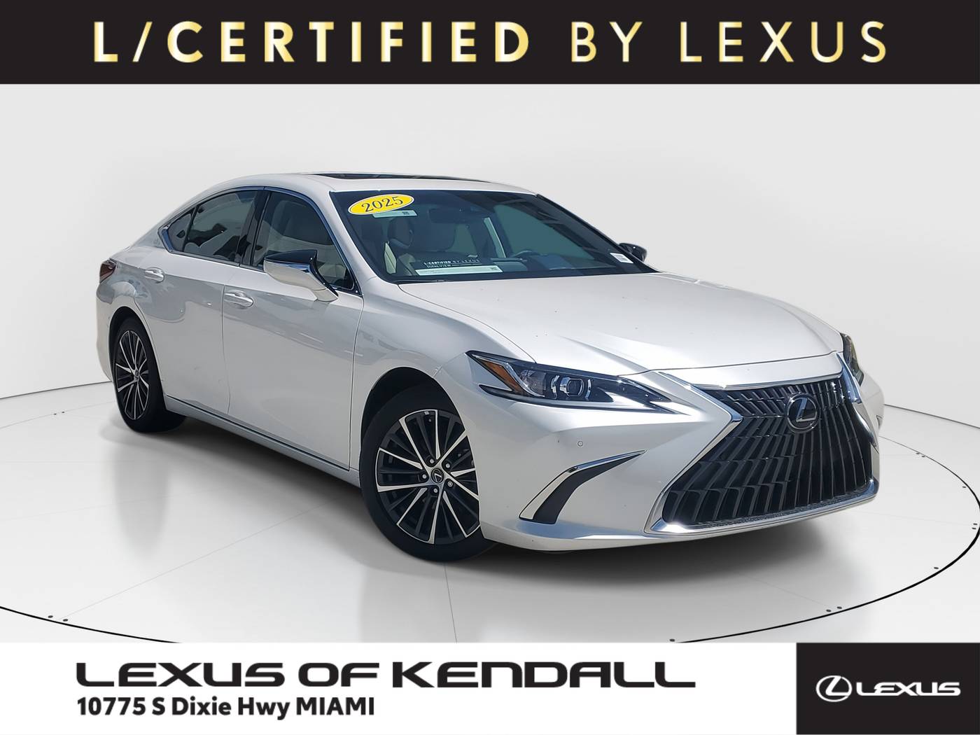 2025 Lexus ES ES 350 — Sedan — 5,501 mi — Miami, FL